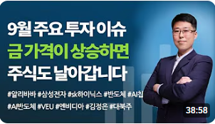 [주식] 9월 투자 전략과 주요 이슈 분석