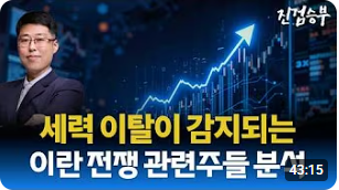 [주식] 중동 전쟁 조기 종전 기대감에 움직이는 증시