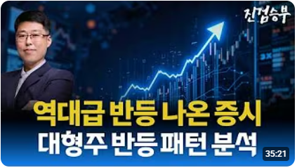 [주식] 강한 반등 나온 증시. 그런데 환율은 왜 급등할까?