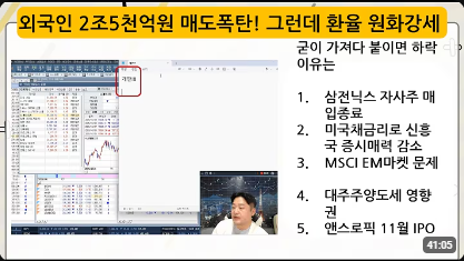 왜 우리나라 증시만 이 모양인지! 이번 주 일정에서 반등포인트는?(Feat! 인버스 타이밍 수정)